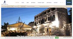 Desktop Screenshot of hoteladriaticorebic.com